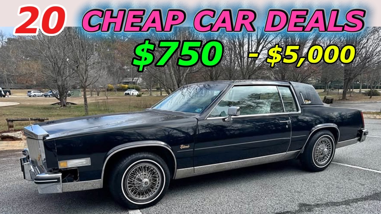 20 Cheap Classic Cars You Can Buy for $750–$5,000!