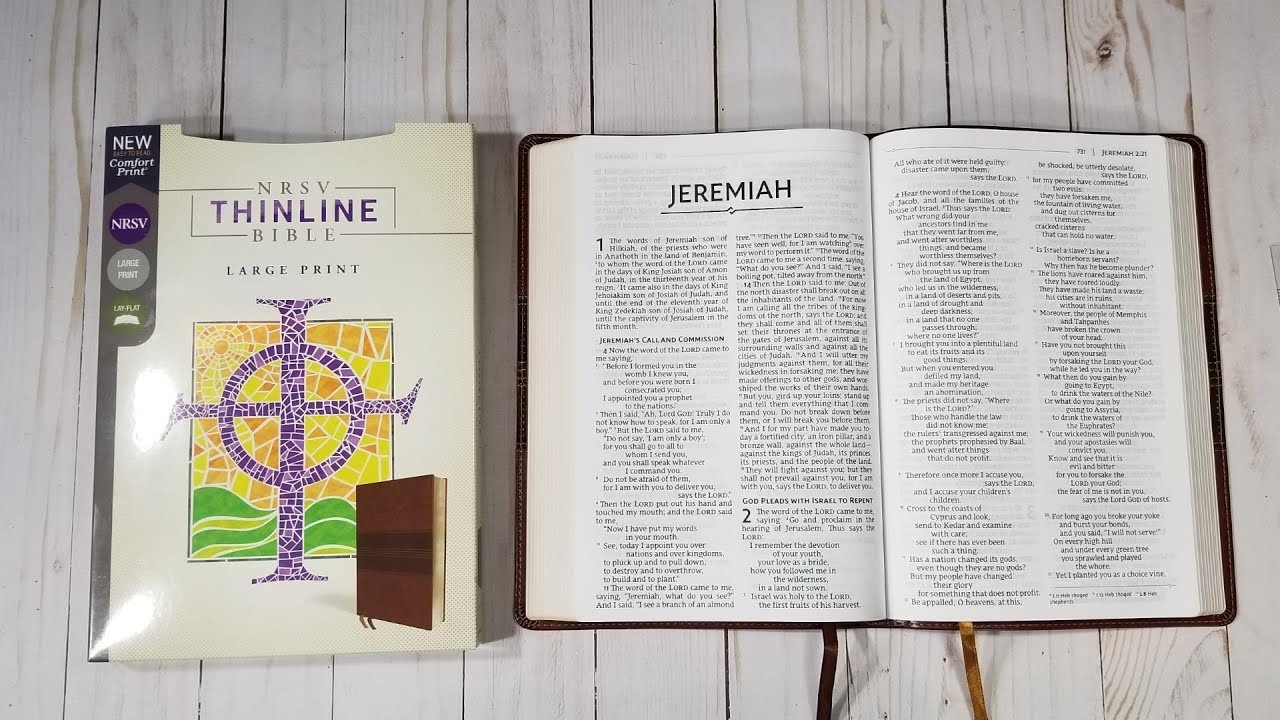 NRSV Thinline Large Print Bible