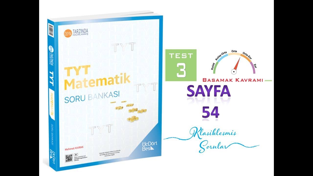 SAYI BASAMAKLARI TEST 3 (345 TYT MATEMATİK 2025)