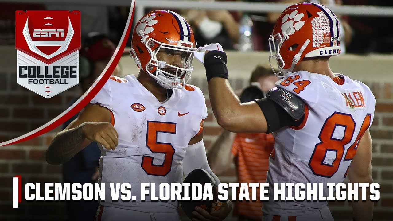 Clemson Tigers vs. Florida State Seminoles | Full Game Highlights