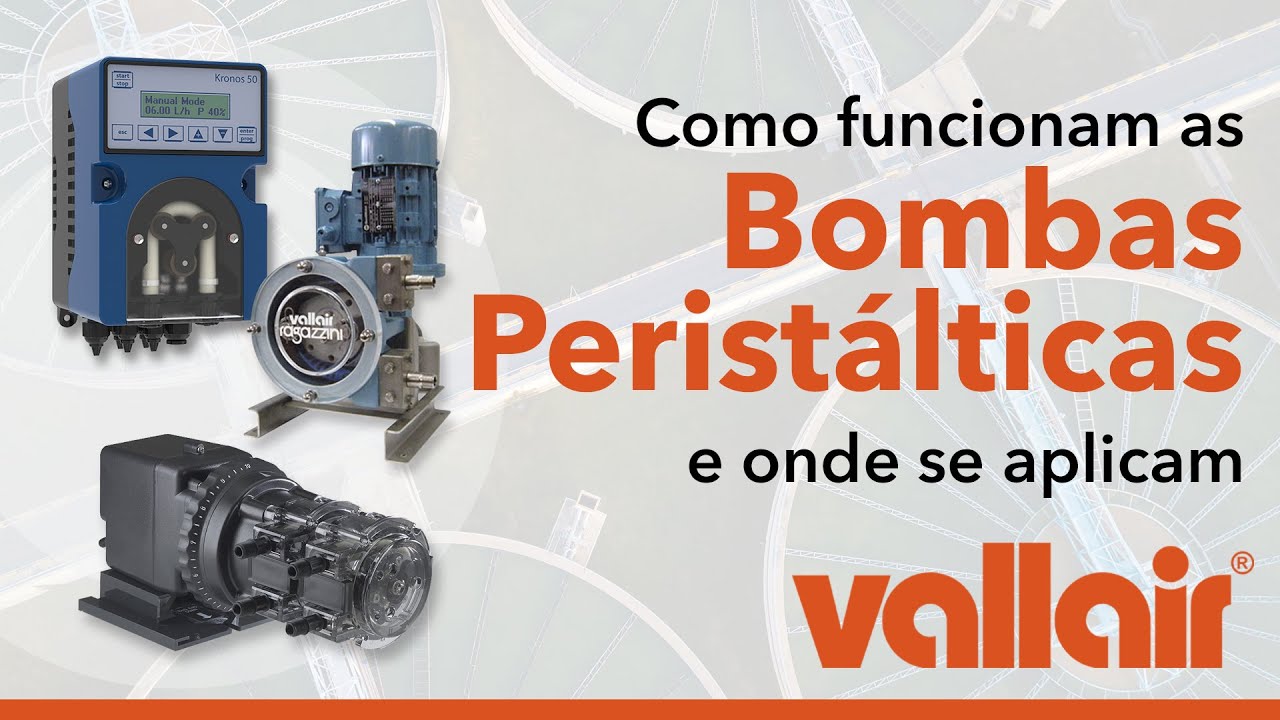 Como funcionam e onde se aplicam as Bombas Peristálticas de Roletes