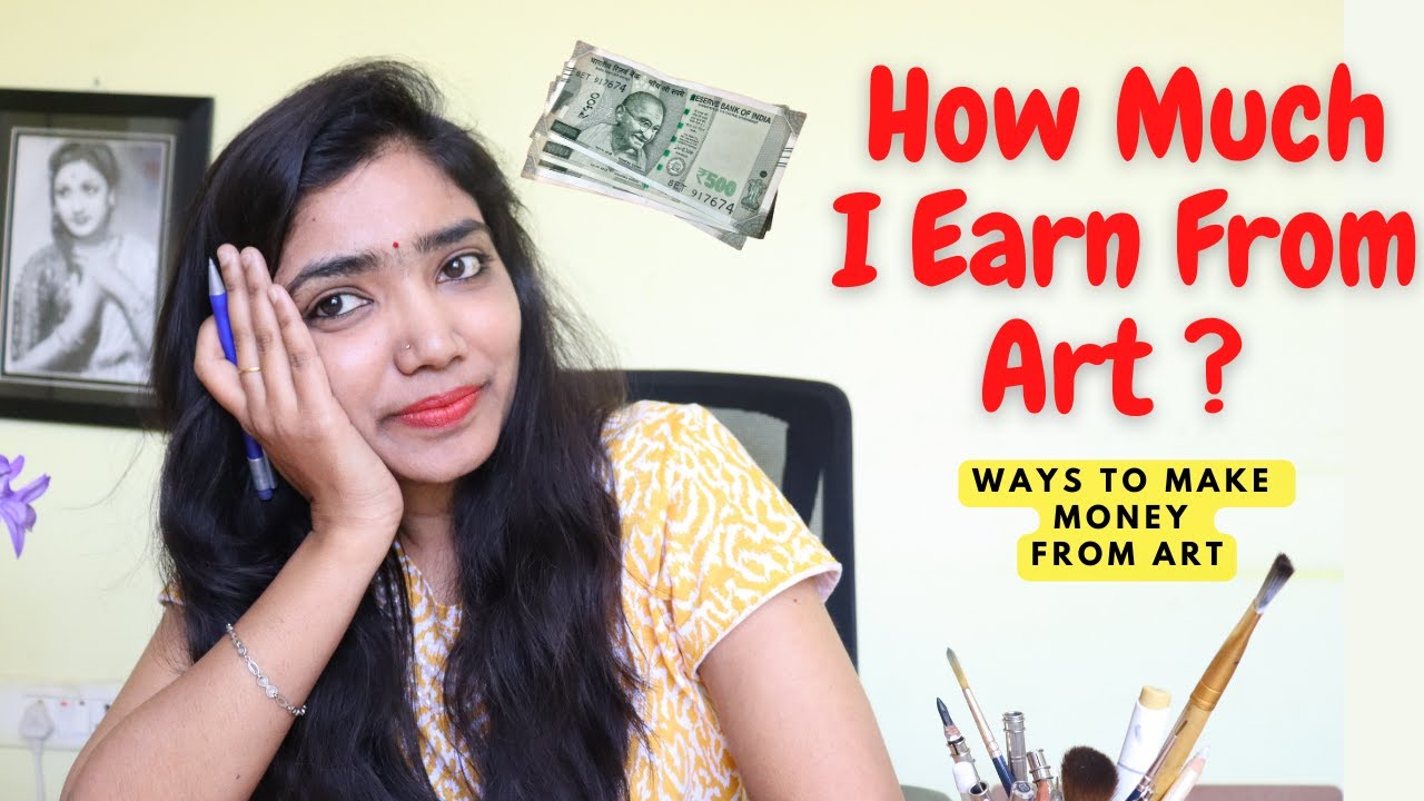 How Much I Earned From The First Year Of My Art Business ?