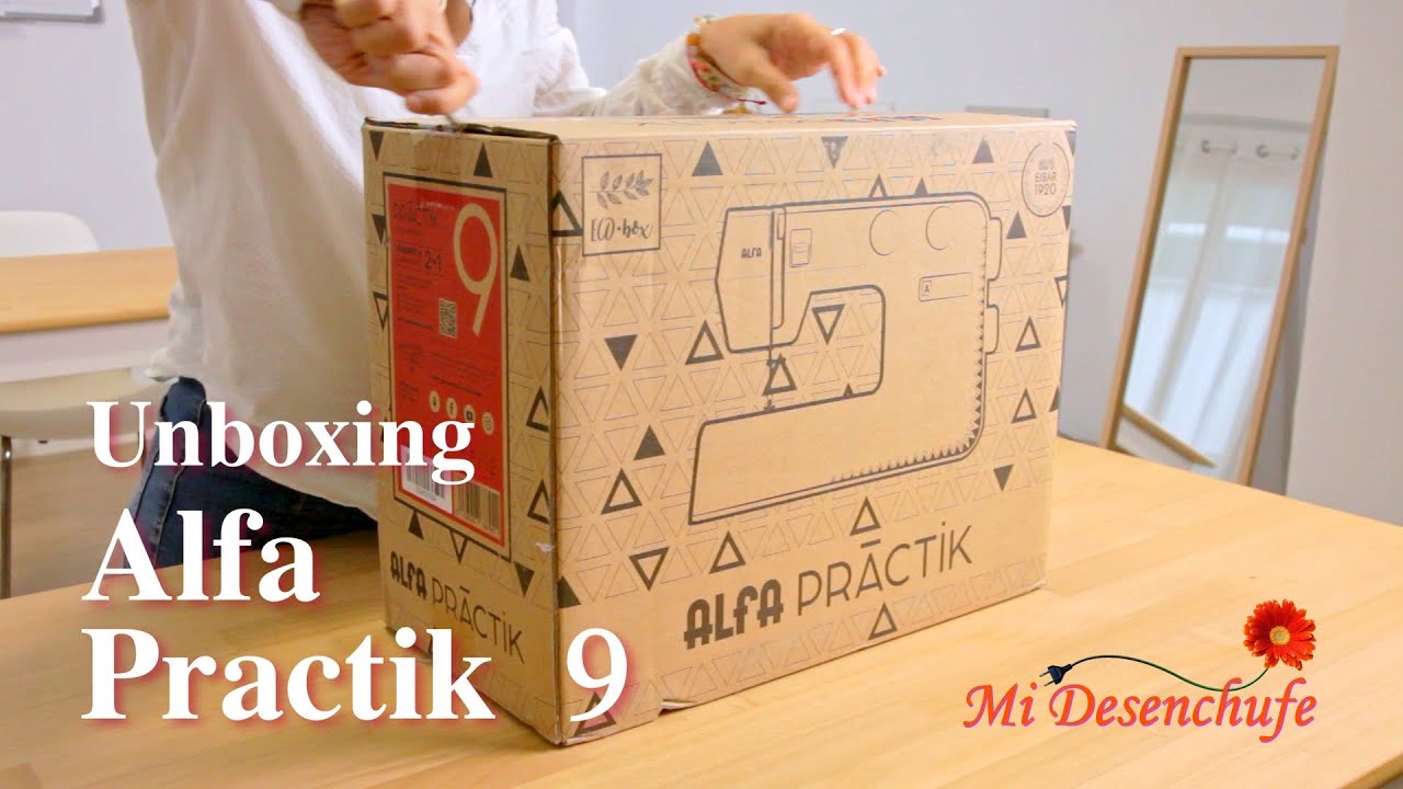 Unboxing Alfa Practik9 - Conoce todo lo que trae y como es esta Máquina de coser