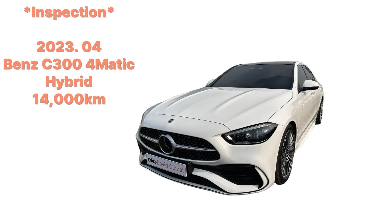 2023.04 MercedeBenz C300 4Matic 2.0 / PR118102