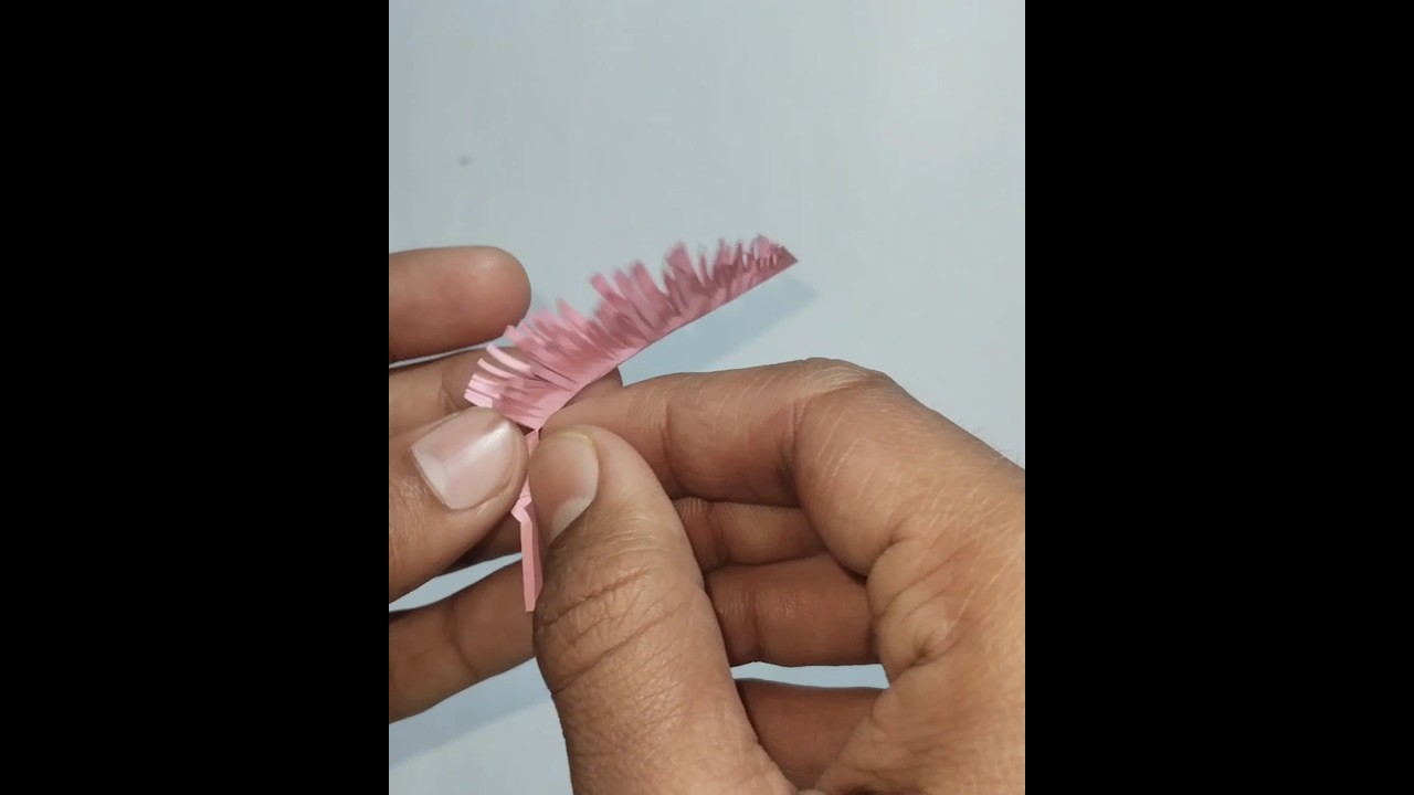 Diy Best 🥰Paper Feathers 🪶 #Shorts #viral