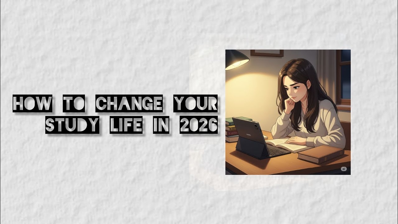 How to change ur study life in 2026, complete student reset📚🎯#studentlife#study
