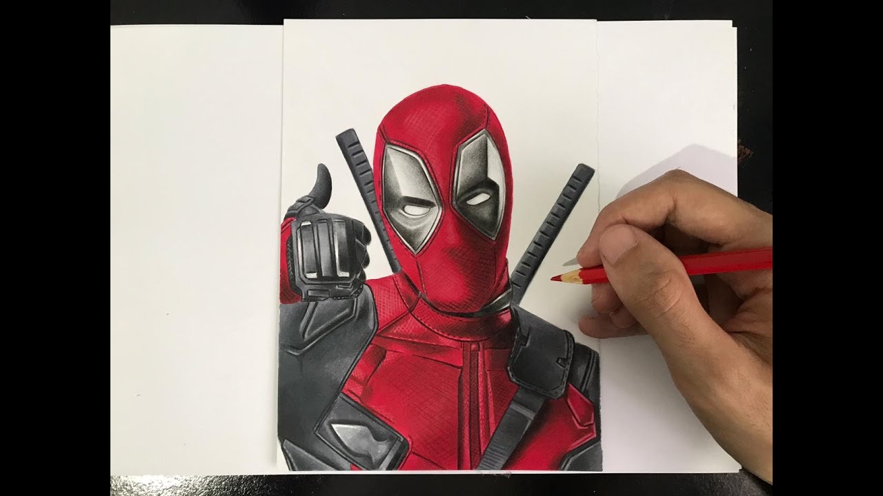 Speed Drawing Deadpool