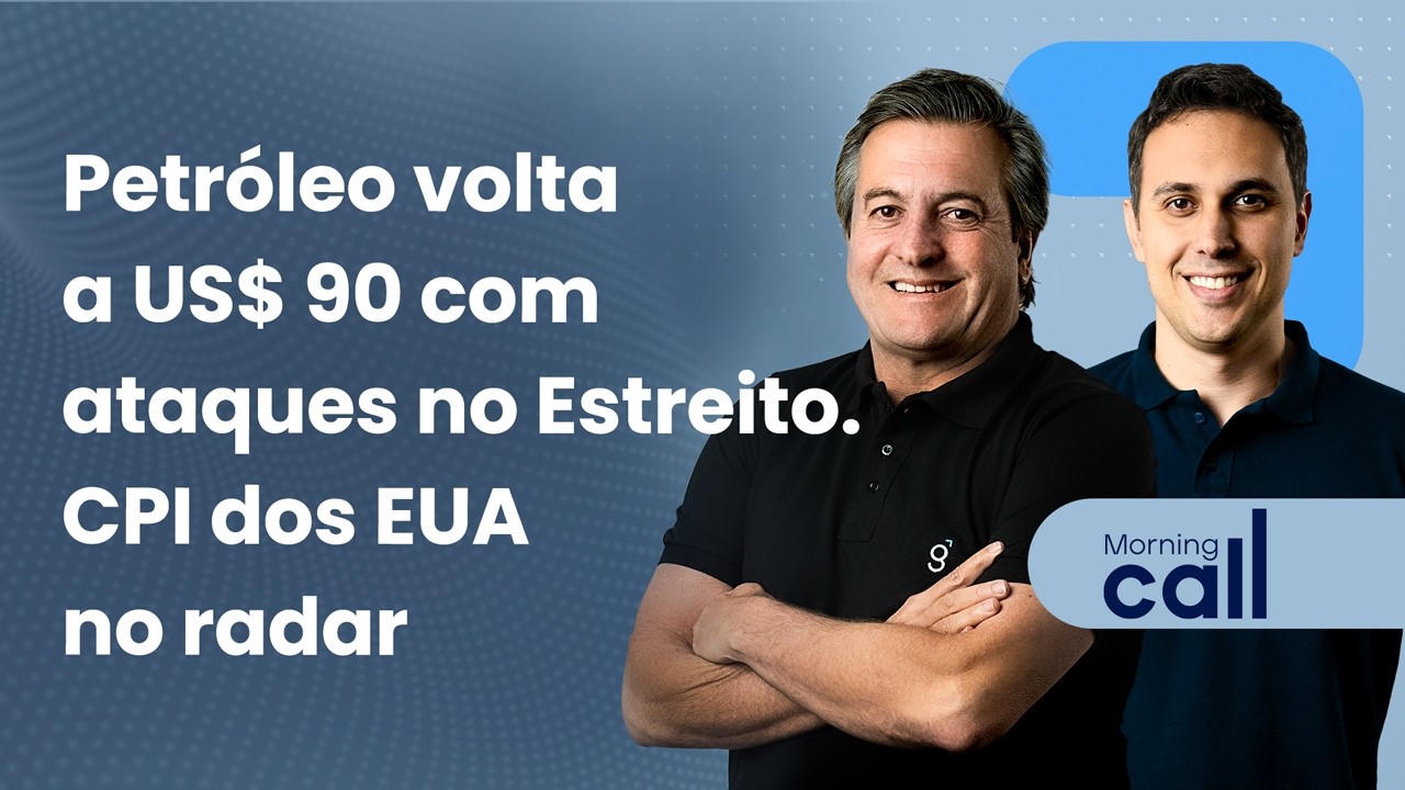 🔴 11/03/26 Petróleo volta a US$ 90 com ataques no Estreito; CPI dos EUA no radar | Morning call