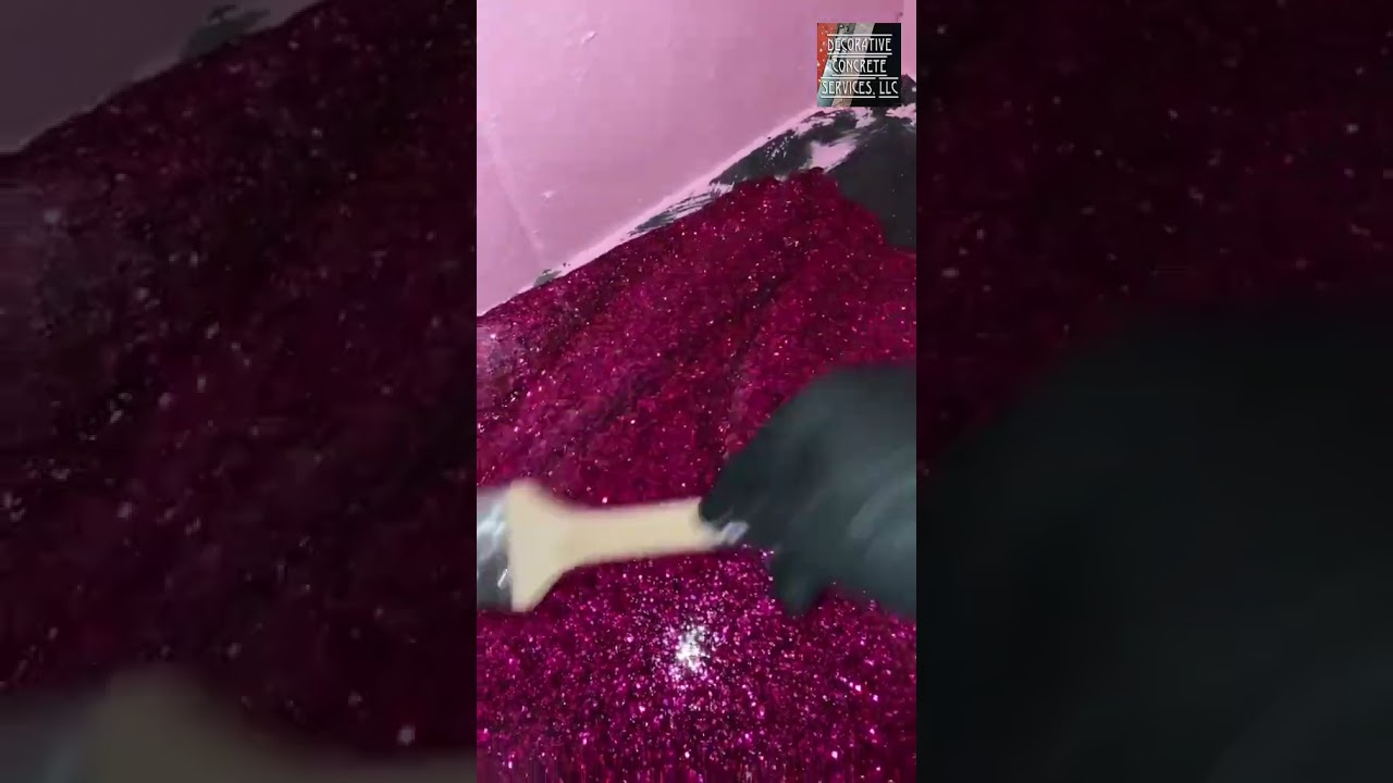 Decorative Epoxy Floors #beton #glitter #music #newcountry #floors  @decoconcretesc #dance #short