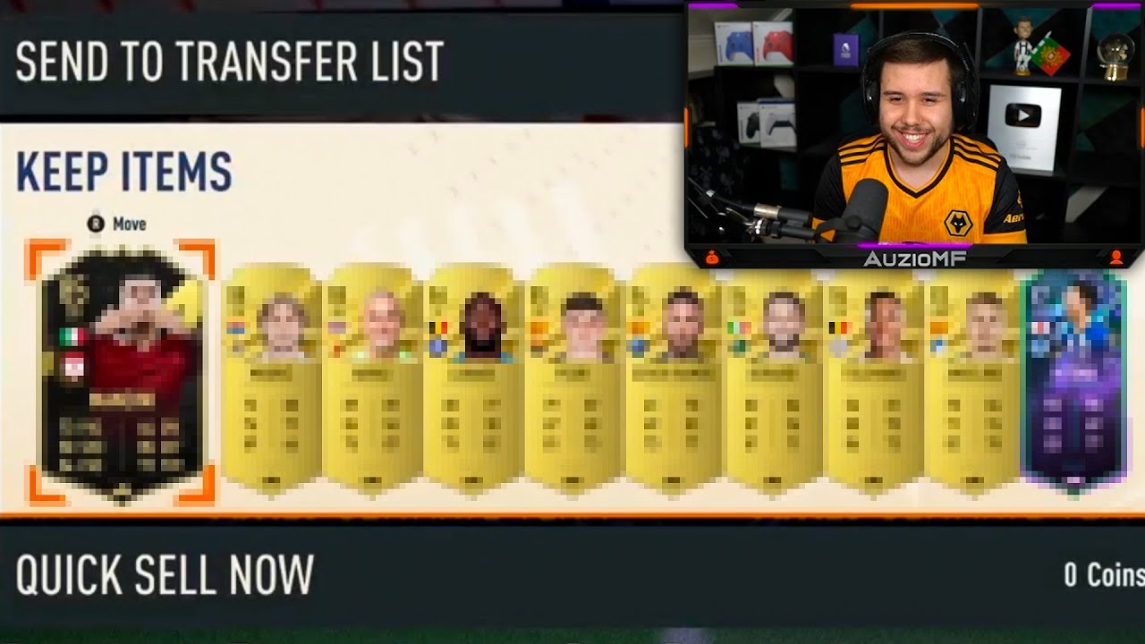Auzio Tests 83+ x10 FUT Fantasy Pack