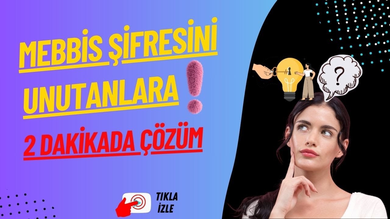 MEBBİS Şifre G&uuml;ncellemesi Nasıl Yapılır??? (2024)