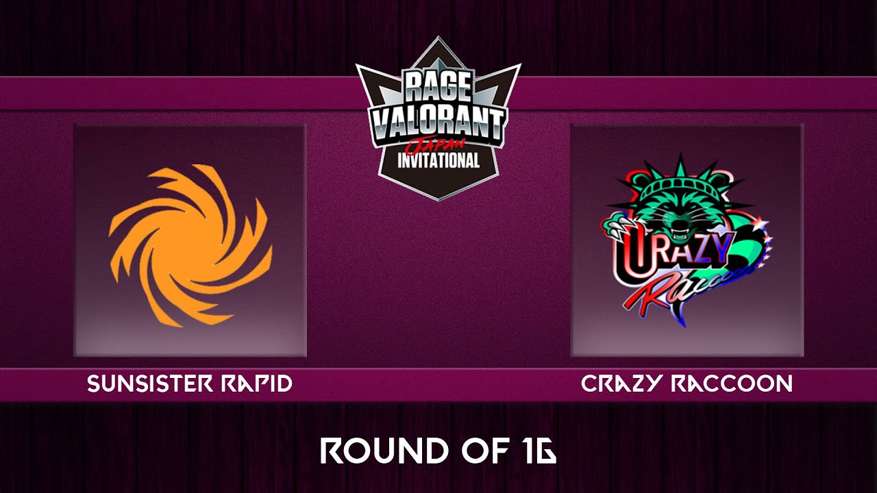 [JP] SunSister Rapid vs Crazy Raccoon | RAGE Invitational (Round of 16)