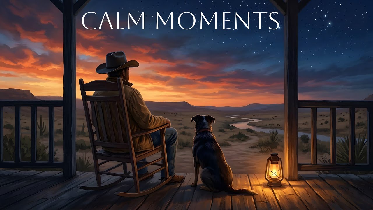 Nostalgic Whistling Guitar | Calm Spaghetti Western Relax Music