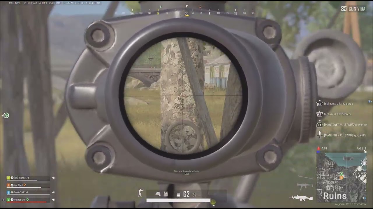 PUBG BATTLEGROUNDS mi primer partida Con el abuelo 💪🏼