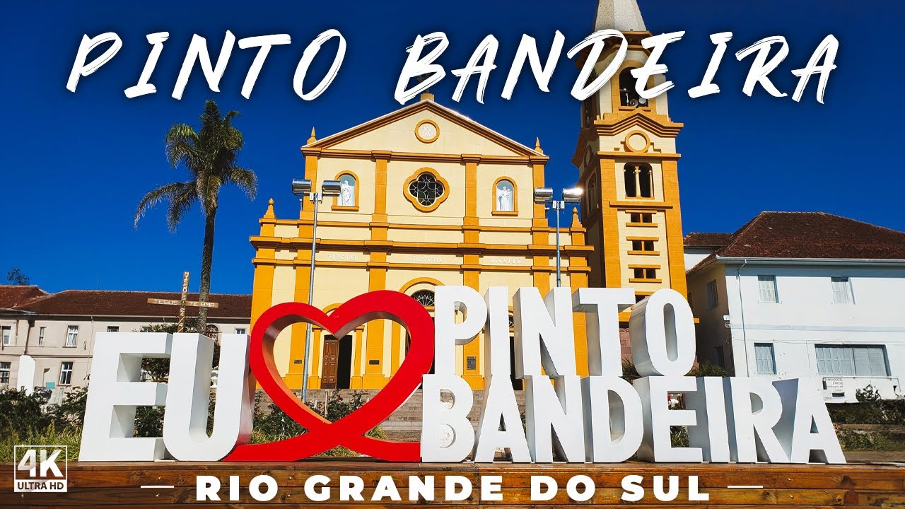 Pinto Bandeira - RS Walking Tour 4K