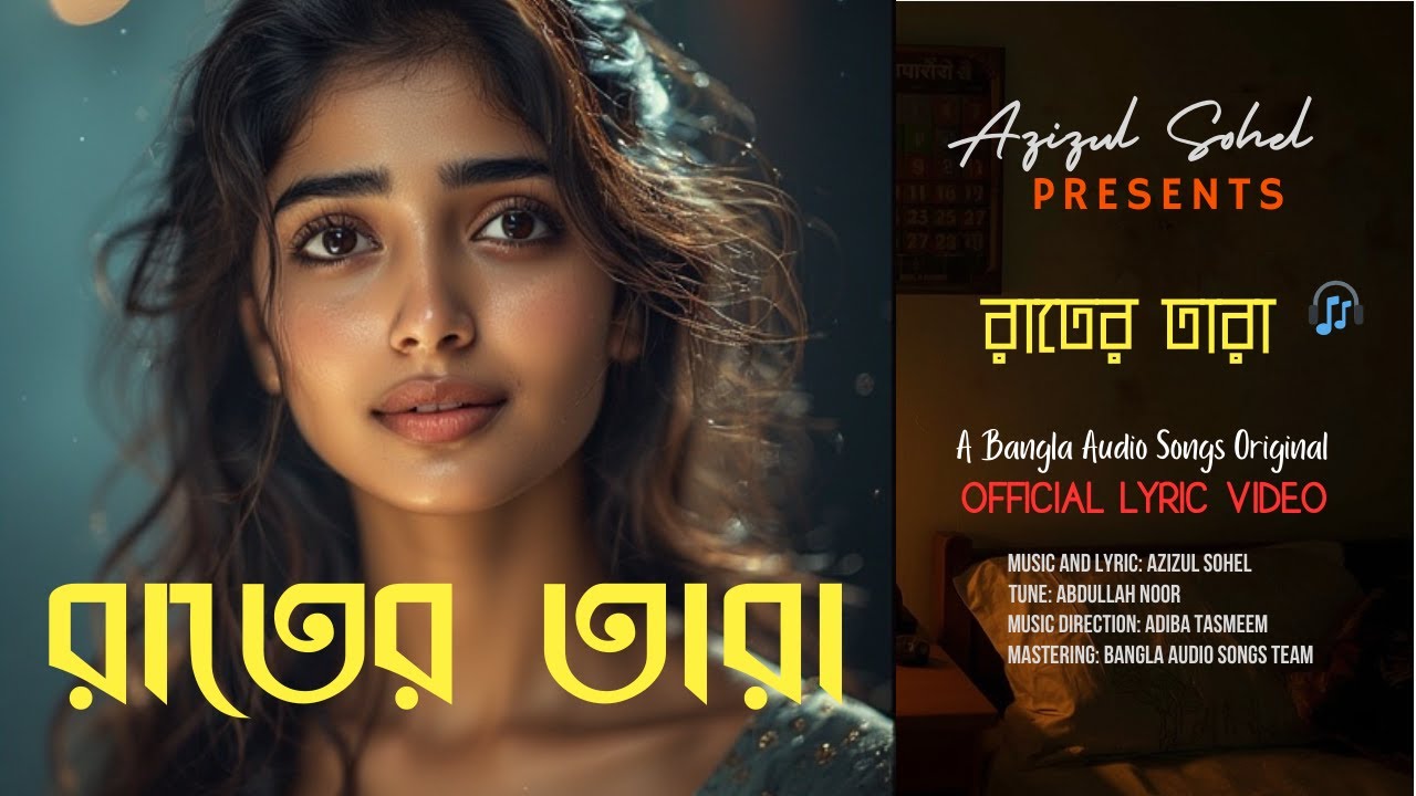 রাতের তারা | Romantic  Emotional Bengali Music #BanglaNewAudioSong #BanglaSong #BanglaMusic
