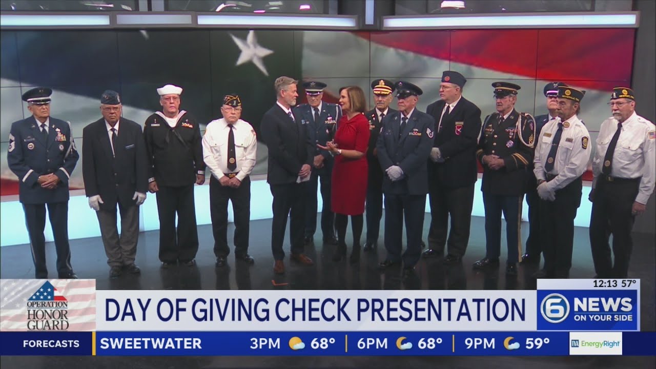 Honor Guard units receive $50k+ donated during 2025 Operation Honor Guard