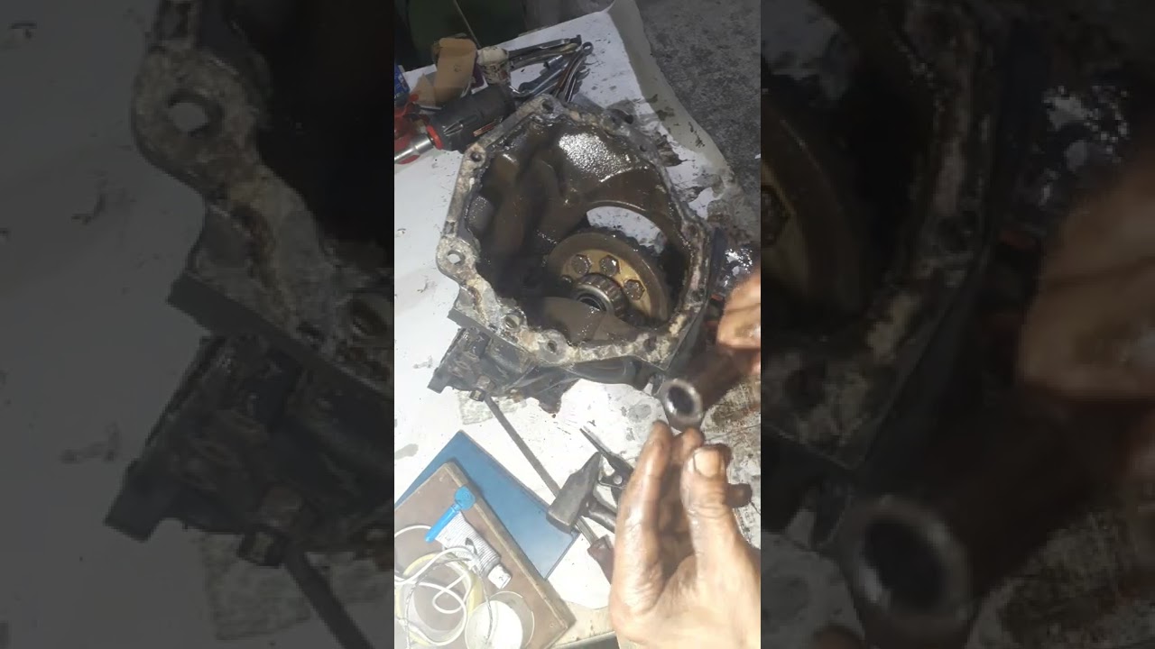 demontage boite R4 GTL