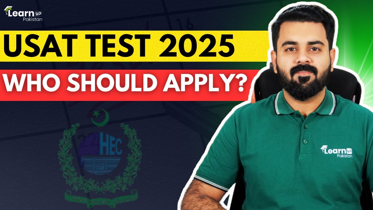 USAT Test 2025-2026 Apply Date | How to Prepare for USAT Test 2025 | LearnUp Pakistan