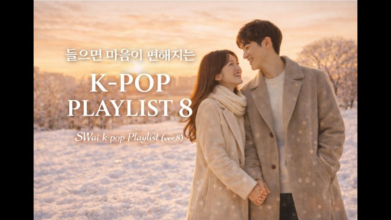 [Playlist] ❄️ 들으면 마음이 편해지는 겨울 감성 K-POP 플레이리스트 | 사랑·기쁨·청춘 성장 노래 모음 | SWai K-POP Playlist (ver.8)
