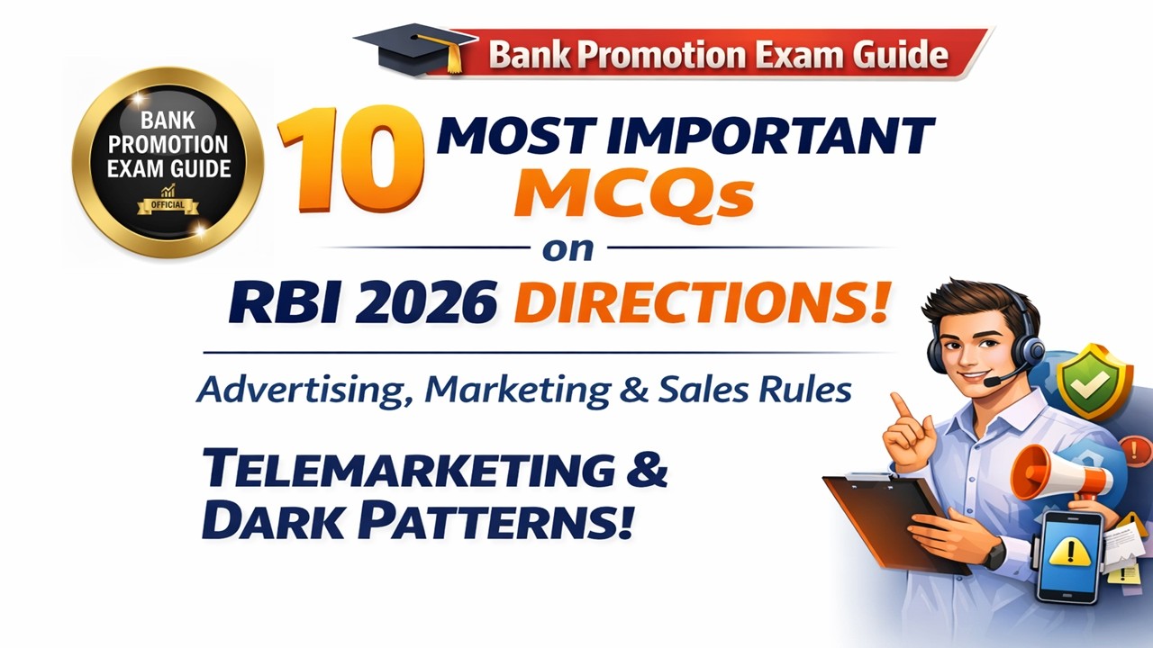 RBI 2026 New Rules! Telemarketing, Mis-selling & Dark Patterns | पेपर में आएगा
