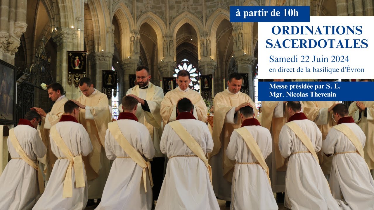 [DIRECT] Ordinations sacerdotales - Samedi 22 juin 2024