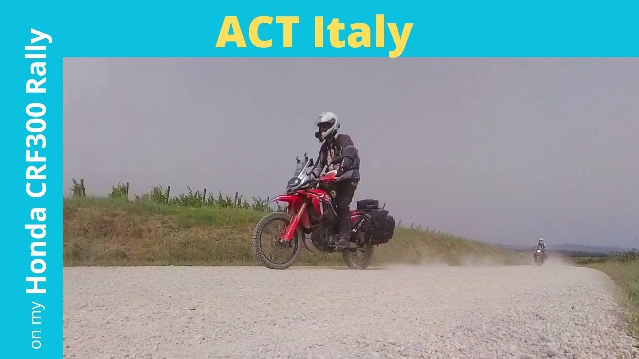 Riding the ACT Italy with my son, day 3
