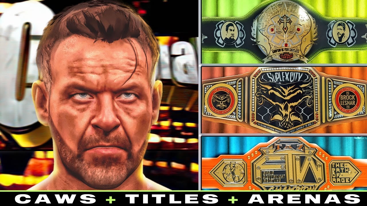 WWE 2K22 Created Wrestlers, Arenas & Belts That Will Boost Your Game (Best of)