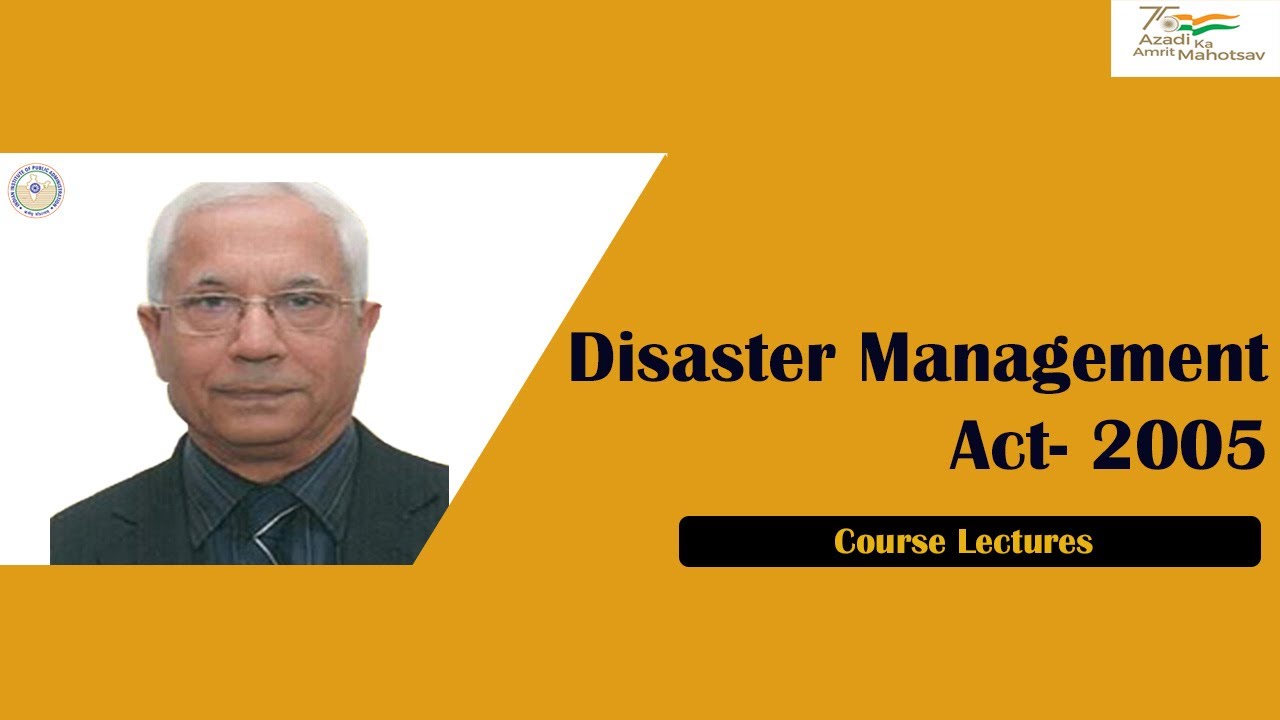 Disaster Management Act- 2005