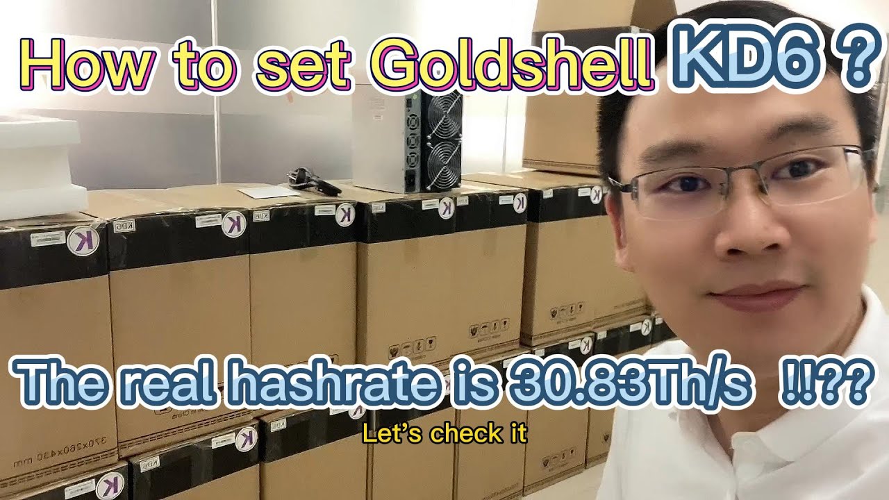 The Goldshell KD6 can reach 30.83Th/s? Let's check it. #Goldshell #Kadena #Wenyitechminer #KD6