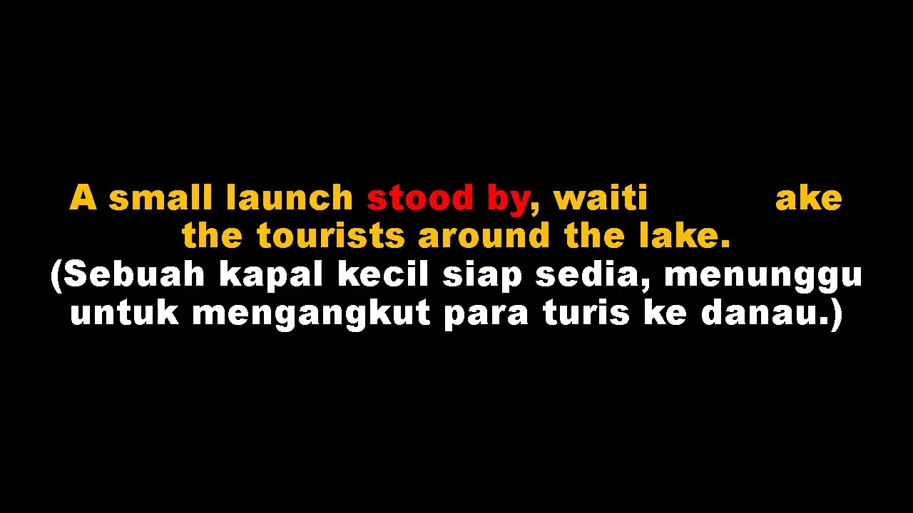 Idiom ; stand by2