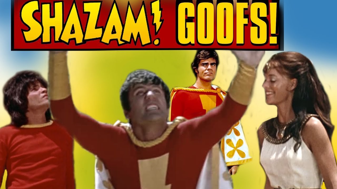 Shazam Goofs from the TV Series