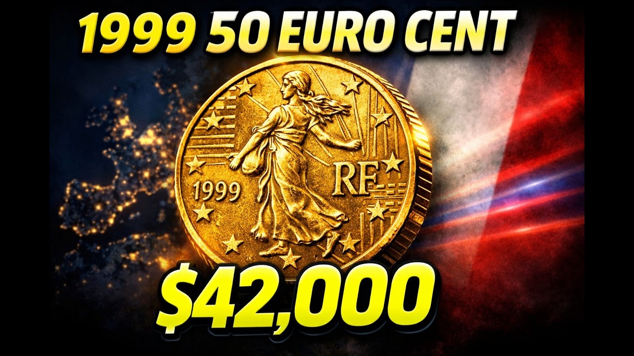 1999 50 Euro Cent Coin RF Mint Mark Value | €3,600,000 Rare Coin Explained!