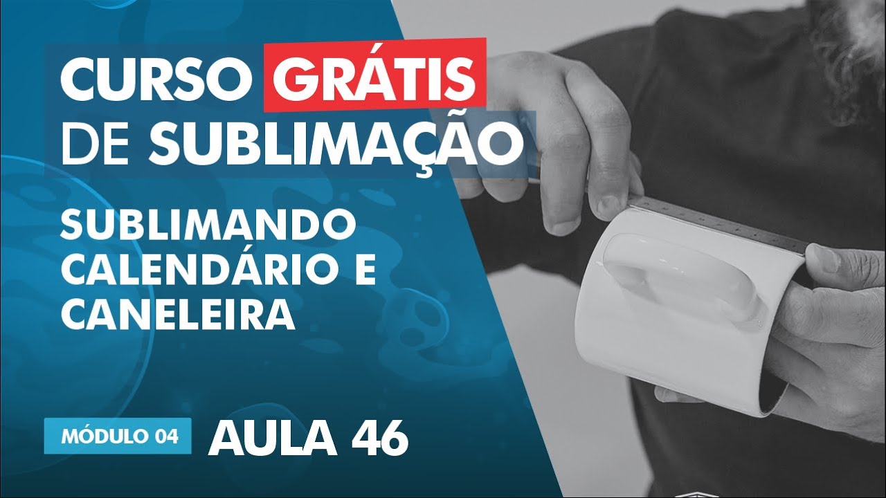Como personalizar calendário e caneleira (PVC)  / AULA 46