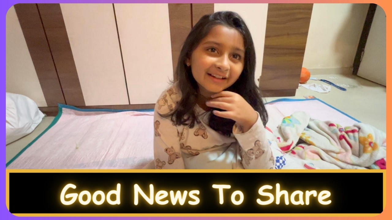 Good News To Share | Marathi Vlog 970 |