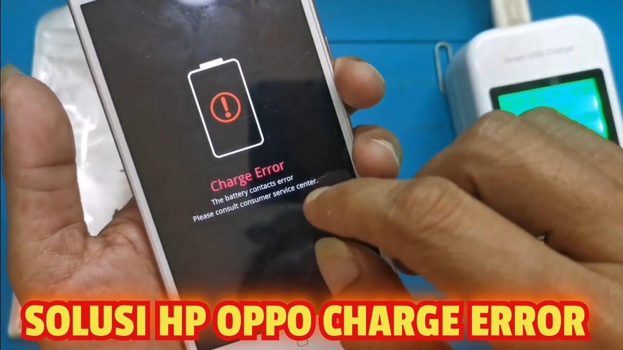 SOLUSI HP OPPO CHARGE ERROR