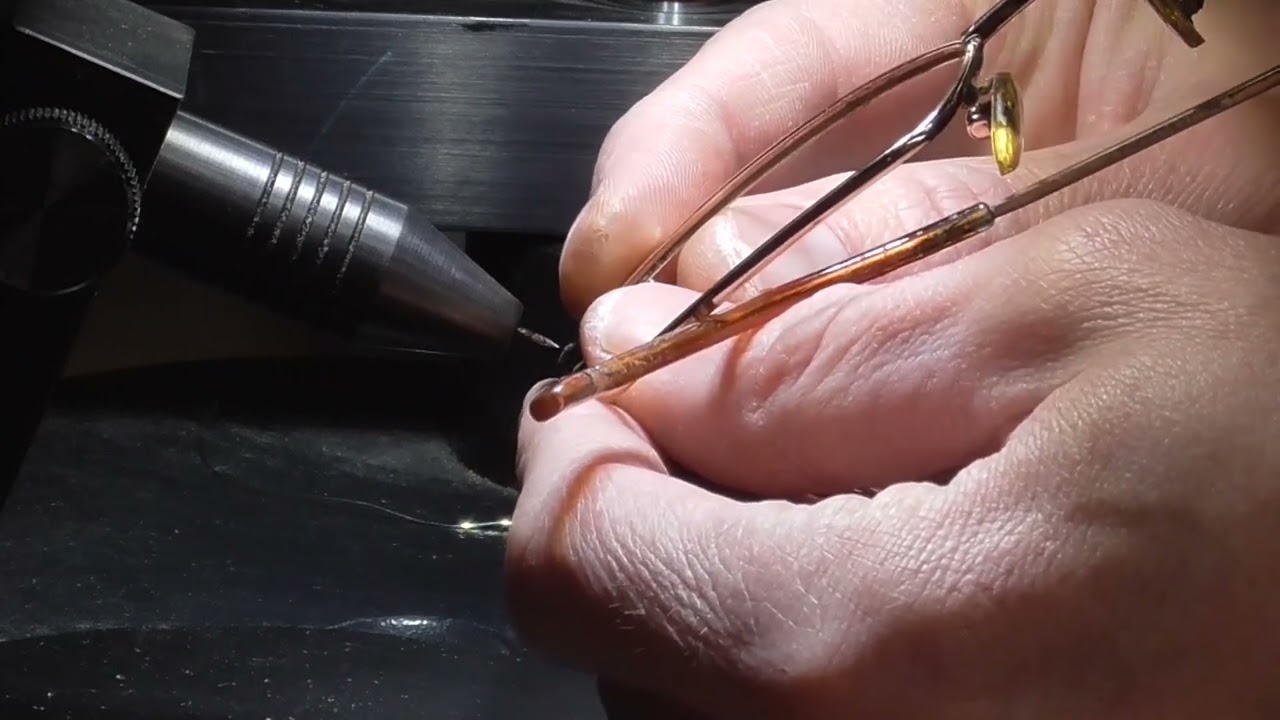 Eyeglass Frame Repairs Using An Orion 100c Pulse Arc Welder