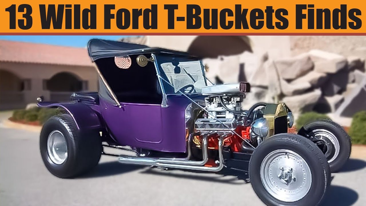 Classic Hot Rod Legends • 1923 Ford T-Bucket Collection That Still Rules the Streets!