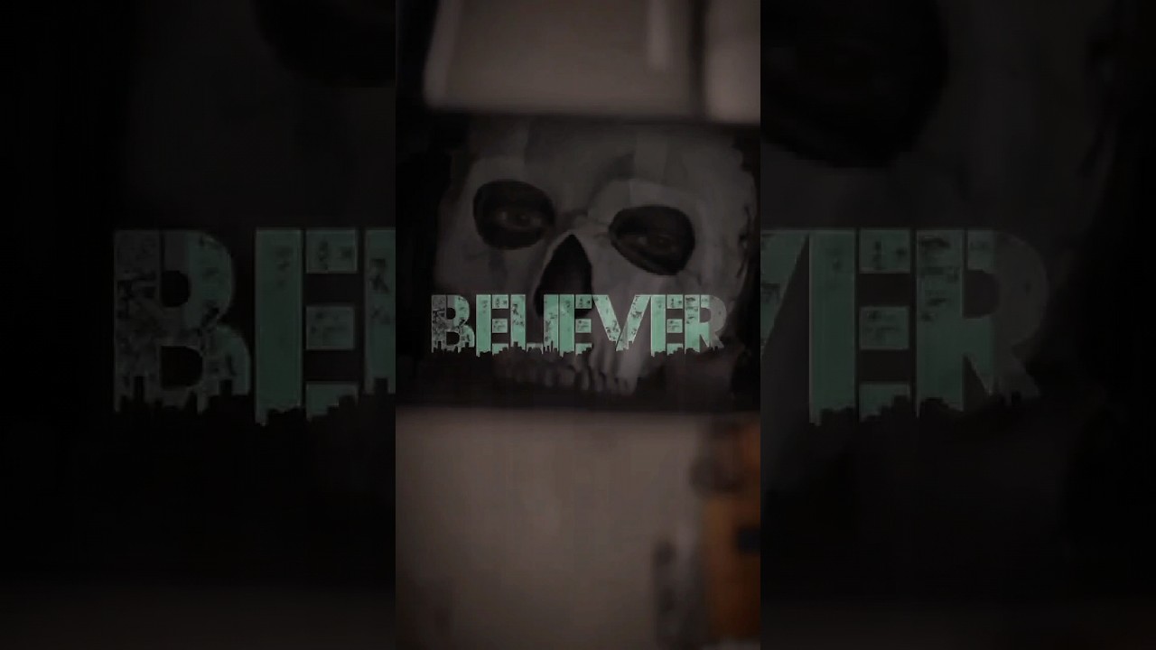 Ghost - Believer Badass Editz #imaginedragon #believer #pain #ghost #codm #simonriley #shorts