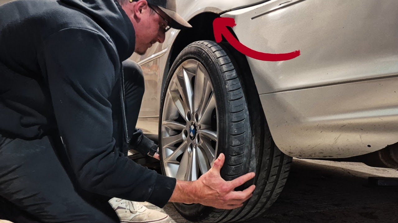 Fixing Tire Rub on My LOW E46