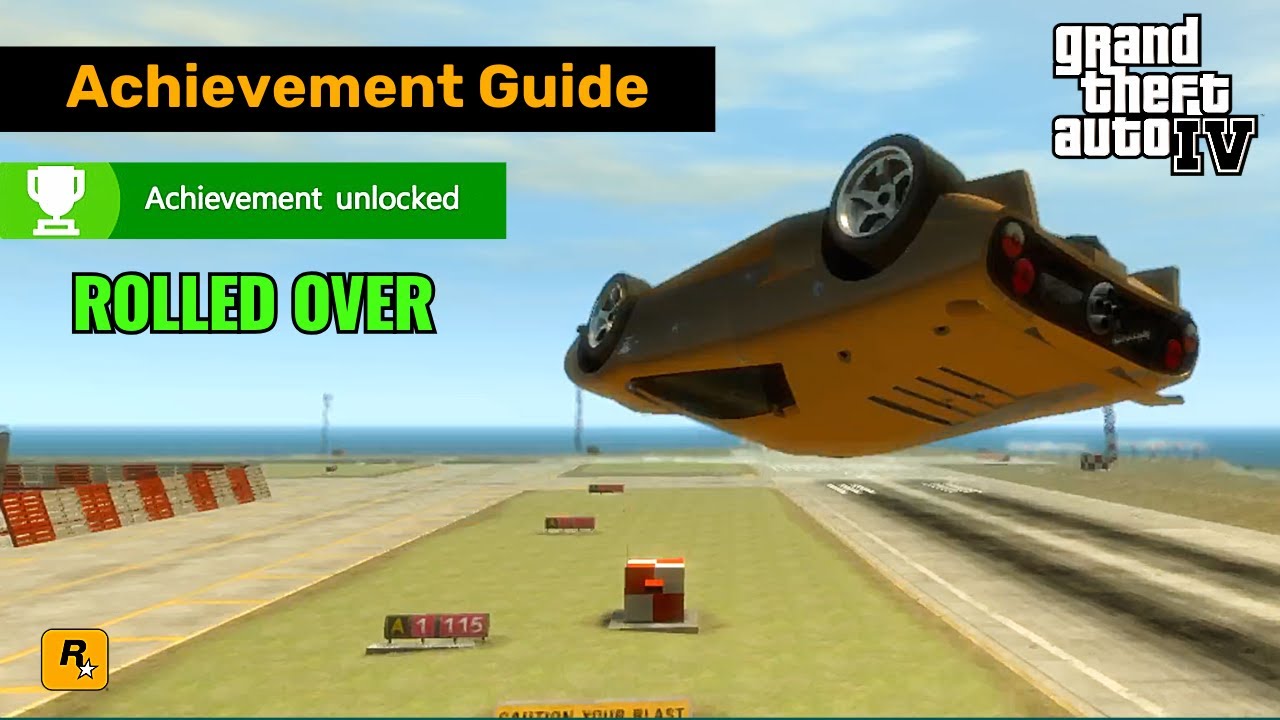 Grand Theft Auto IV (GTA 4) Rolled Over Achievement / Trophy Guide