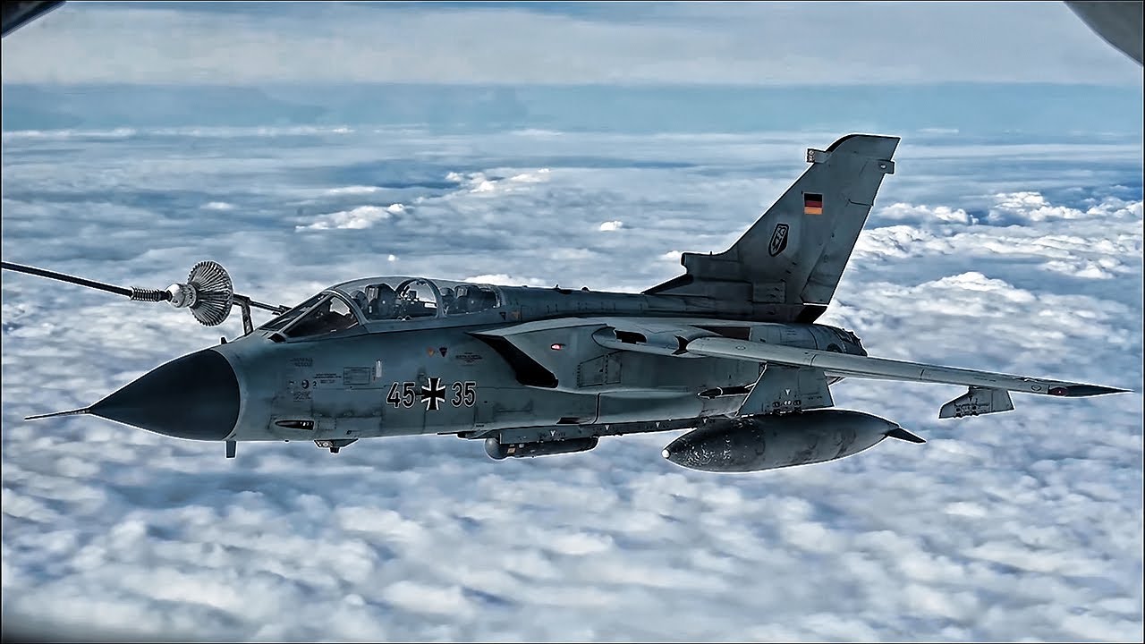 Luftwaffe Refueled By USAF • German Typhoon and Tornado