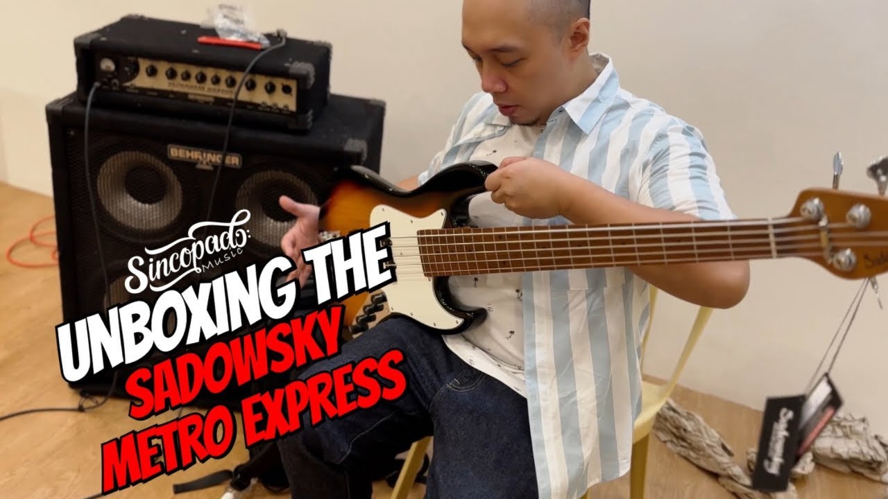 Unboxing My First Sadowsky! The Updated Sadowsky Metro Express