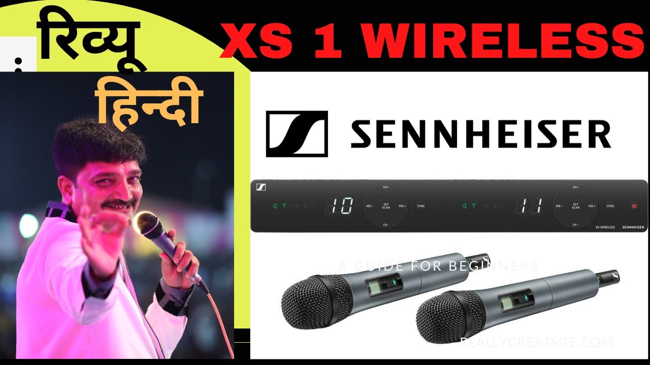 wireless XS 1 sennheiser cordless microphone mic review in hindi hiren hariyani live sound expert