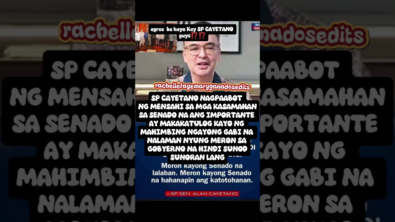 SP CAYETANO IPINAGMALAKING MERONG GOBYERNO NG HINDI SUNOD SUNURAN#shorts#highlights#fyp#viral#news