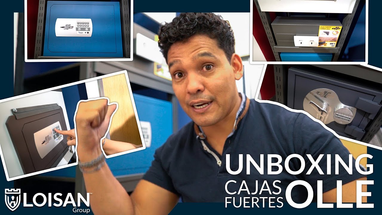 🚫🪚🪓UNBOXING de cajas FUERTES OLLE🔐📦
