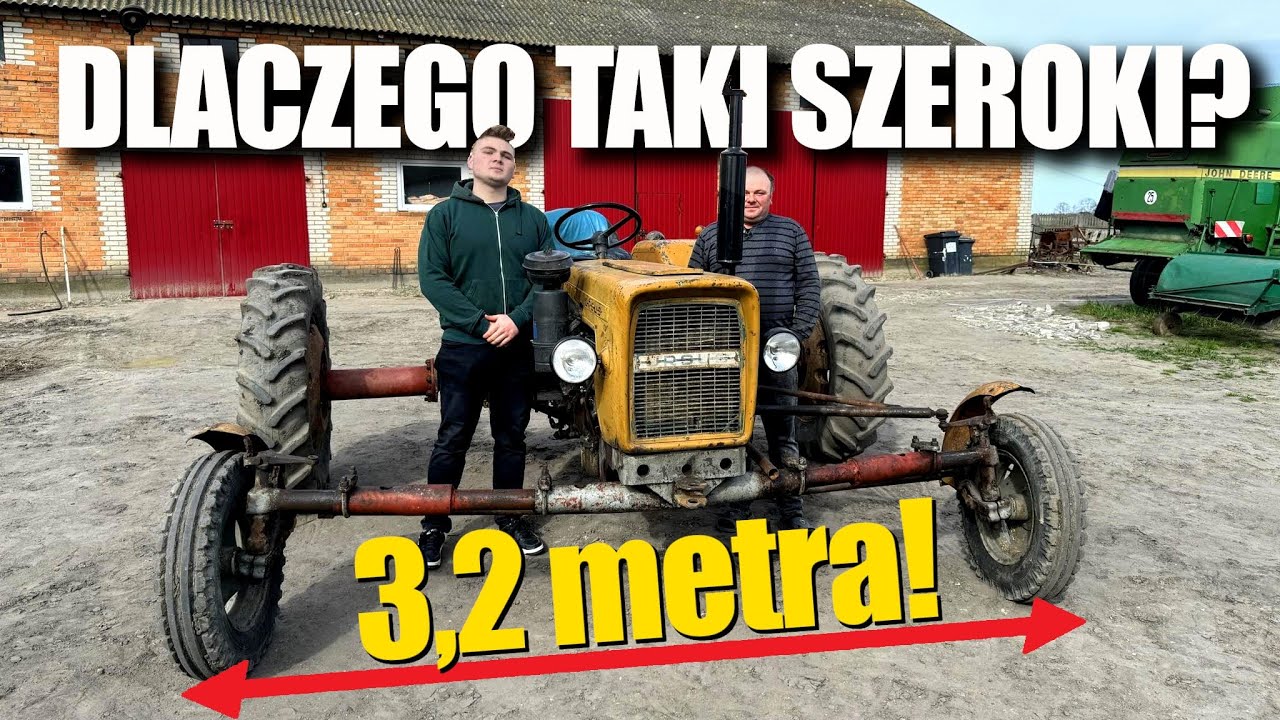 NAJSZERSZY Ursus C330 w Polsce! Do czego ma służyć?
