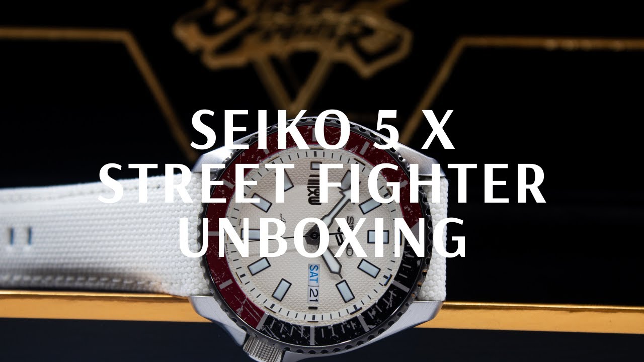 Seiko 5 X Street Fighter 