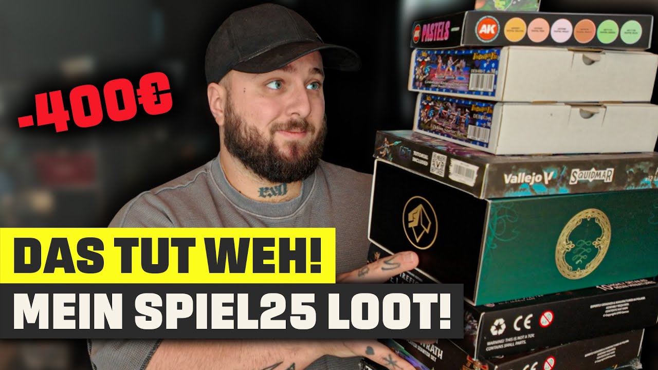 Miniaturen, Farben und mehr! Meine TABLETOP EINKÄUFE von der SPIEL 2025!