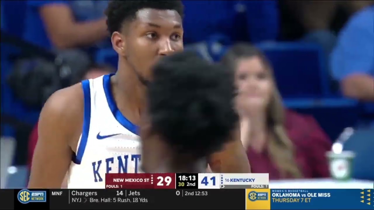 Justin Edwards Highlights vs New Mexico State | Kentucky | (11/6/23)